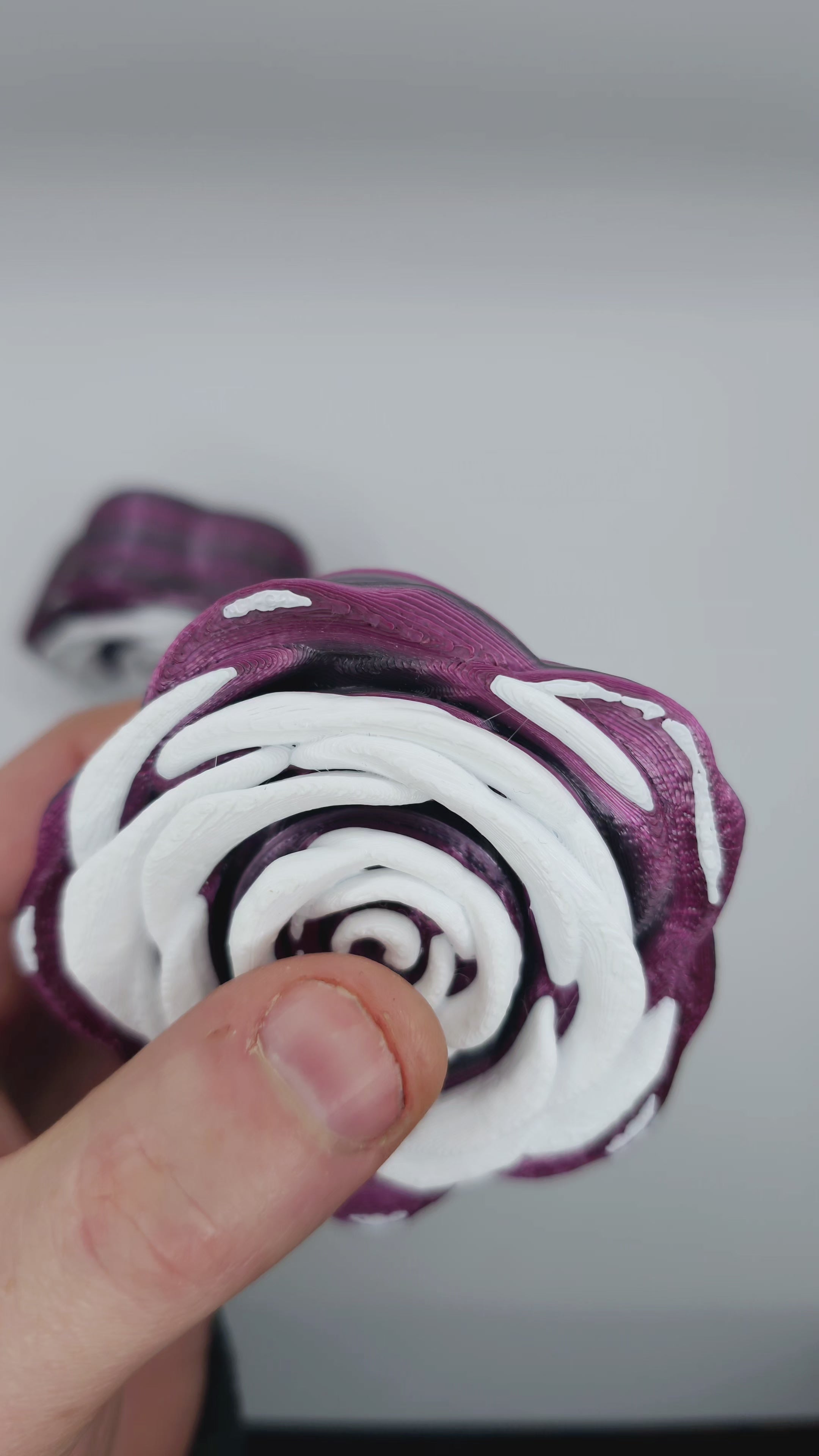 3D Printed Rose Fidget Spinner